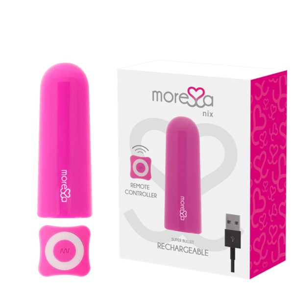 MORESSA - NIX POTENTE VIBRADOR MULTI JUEGOS CONTROL REMOTO ROSA-MORESSA (Dreamlove) EAN: 8435565903237