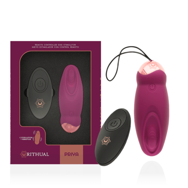 RITHUAL - PRIYA HUEVO CONTROL REMOTO G-SPOT + VIBRACIÓN-RITHUAL (Dreamlove) EAN: 8435565913298