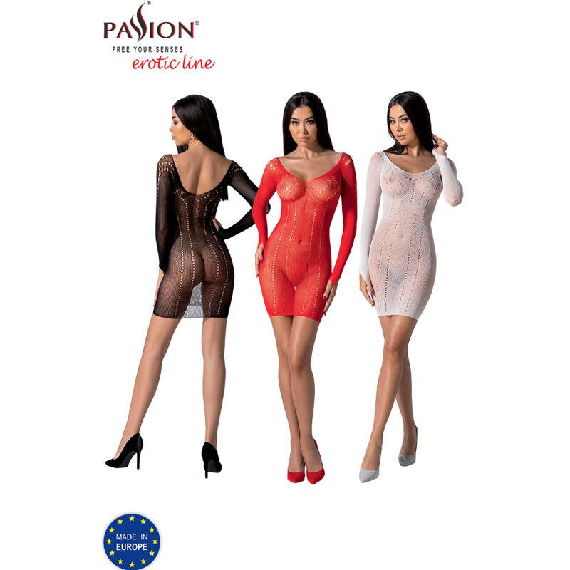 PASSION - BS101 BODYSTOCKING ROJO TALLA ÚNICA-PASSION WOMAN BODYSTOCKINGS (Dreamlove) EAN: 5908305967354 - Imagen 6