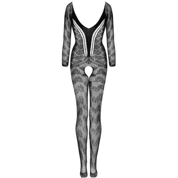 LIVCO CORSETTI FASHION - CORDILL LC 17357 BODYSTOCKING CROTCHLESS NEGRO TALLA ÚNICA-LIVCO CORSETTI BODYSTOCKINGS (Dreamlove) EAN: 5907621626211 - Imagen 4