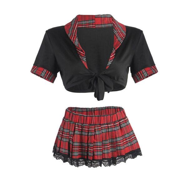 SUBBLIME - DISFRAZ DE COLEGIALA SEXY CON TOP L/XL-SUBBLIME COSTUMES (Dreamlove) EAN: 8435565945107 - Imagen 4