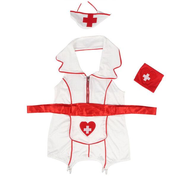 SUBBLIME - DISFRAZ ENFERMERA SEXY VESTIDO L/XL-SUBBLIME COSTUMES (Dreamlove) EAN: 8435565945220 - Imagen 5