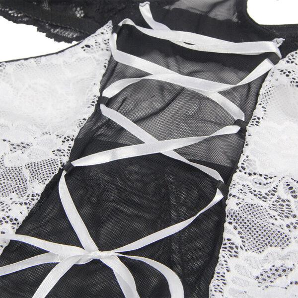 SUBBLIME - DISFRAZ SIRVIENTA BODY S/M-SUBBLIME COSTUMES (Dreamlove) EAN: 8435565945312 - Imagen 4