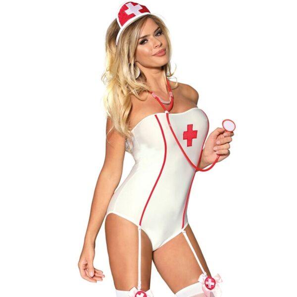 SUBBLIME - DISFRAZ ENFERMERA SEXY CON TEDDY S/M-SUBBLIME COSTUMES (Dreamlove) EAN: 8435565950477 - Imagen 2