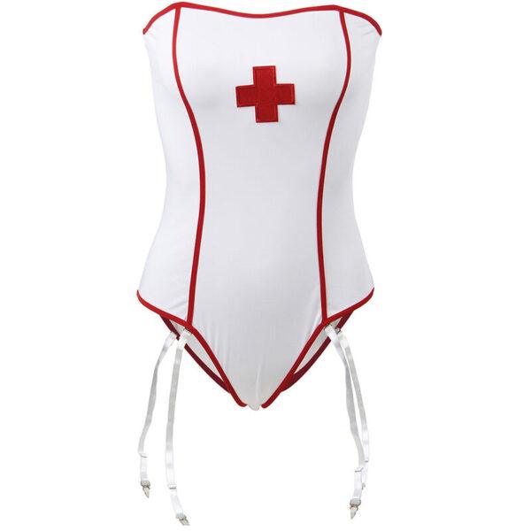 SUBBLIME - DISFRAZ ENFERMERA SEXY CON TEDDY S/M-SUBBLIME COSTUMES (Dreamlove) EAN: 8435565950477 - Imagen 4