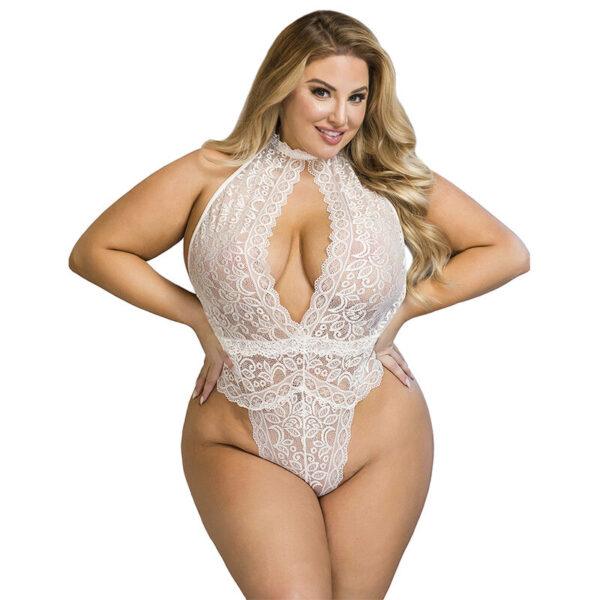 SUBBLIME - 953850 BODY DE ENCAJE BLANCO S/M-SUBBLIME BODYSTOCKINGS (Dreamlove) EAN: 8435565953850 - Imagen 3