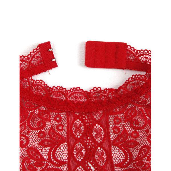SUBBLIME - 953874 BODY DE COPA ABIERTA ROJO S/M-SUBBLIME BODYSTOCKINGS (Dreamlove) EAN: 8435565953874 - Imagen 7