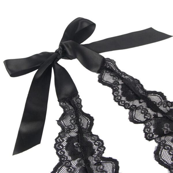 SUBBLIME - 930806 BODY SEXY CON VOLANTES NEGRO S/M-SUBBLIME BODYSTOCKINGS (Dreamlove) EAN: 8435565930806 - Imagen 8