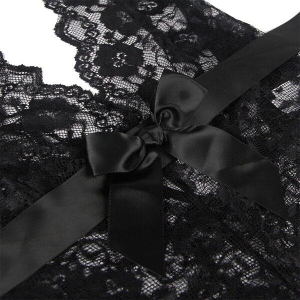 SUBBLIME - 930882 BODY SEXY CON VOLANTES NEGRO L/XL-SUBBLIME BODYSTOCKINGS (Dreamlove) EAN: 8435565930882 - Imagen 7