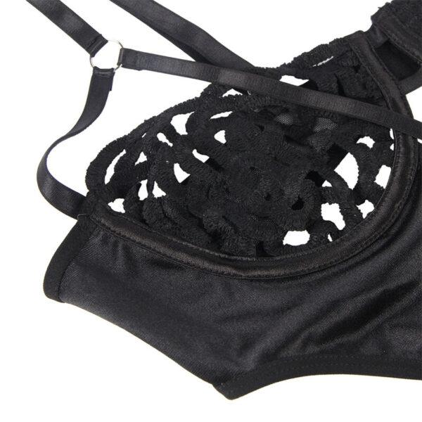 SUBBLIME - 954055 BODY SEXY DE ENCAJE NEGRO S/M-SUBBLIME BODYSTOCKINGS (Dreamlove) EAN: 8435565954055 - Imagen 7
