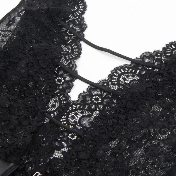 SUBBLIME - 954390 BODY SEXY CON LIGUEROS NEGRO L/XL-SUBBLIME BODYSTOCKINGS (Dreamlove) EAN: 8435565954390 - Imagen 7