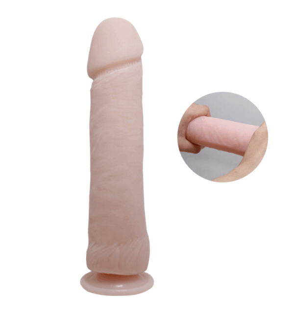 BAILE - THE BIG REALISTICO CON VIBRACION NATURAL 26 CM-BAILE (Dreamlove) EAN: 6959532306699 - Imagen 6