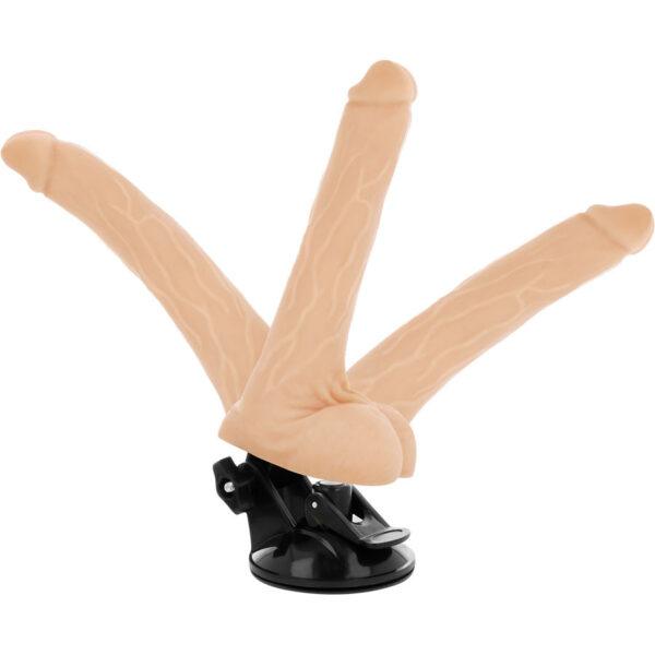 BASECOCK - VIBRADOR ARTICULABLE CONTROL REMOTO NATURAL 18.5 CM -O- 4 CM-BASECOCK (Dreamlove) EAN: 8435565908522 - Imagen 3