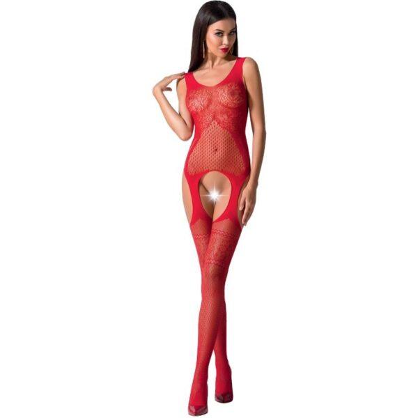 PASSION - WOMAN BS061 BODYSTOCKING ROJO TALLA UNICA-PASSION WOMAN (Dreamlove) EAN: 5908305951254