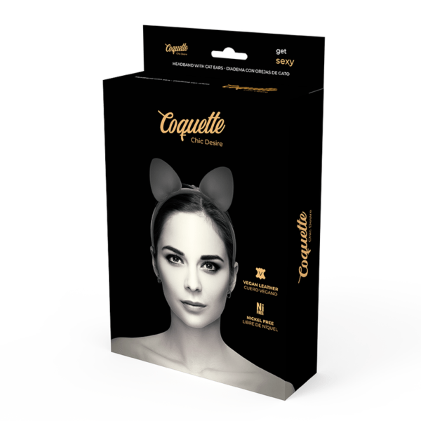 COQUETTE CHIC DESIRE - DIADEMA CON OREJAS DE GATO-COQUETTE ACCESSORIES (Dreamlove) EAN: 8435565921996 - Imagen 5