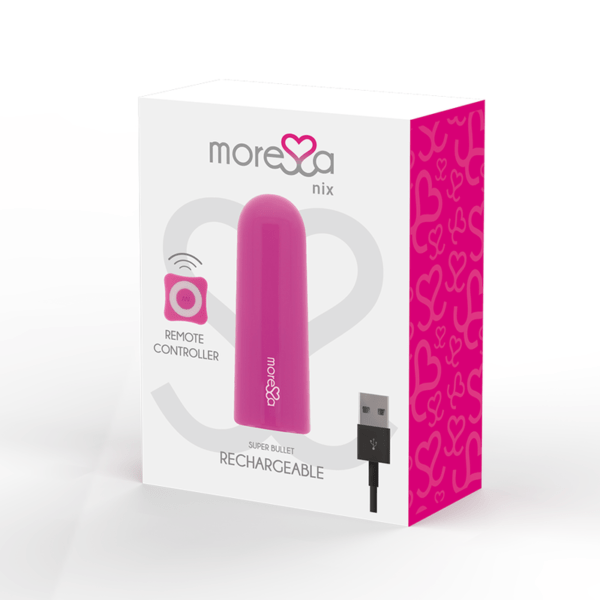 MORESSA - NIX POTENTE VIBRADOR MULTI JUEGOS CONTROL REMOTO ROSA-MORESSA (Dreamlove) EAN: 8435565903237 - Imagen 3