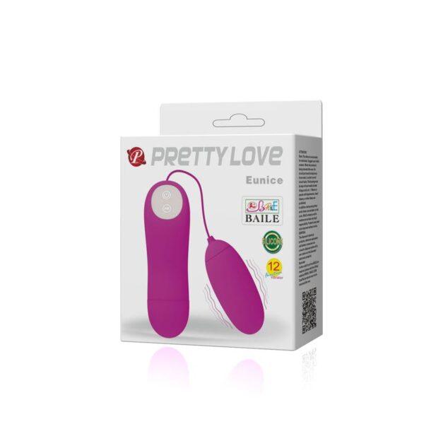 Pretty Love Huevo Vibrador Eunice Color Púrpu CL70-PRETTYLOVE (LoveCherry) EAN: 6959532316315 - Imagen 7