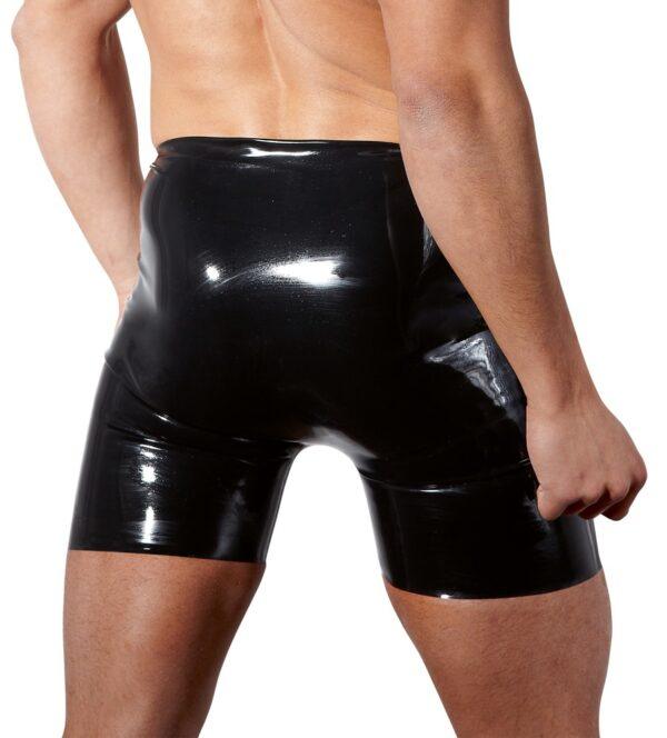 Pantalones cortos de látex con abertura-The Latex Collection (Fun Distri) EAN: 4024144343027 - Imagen 2