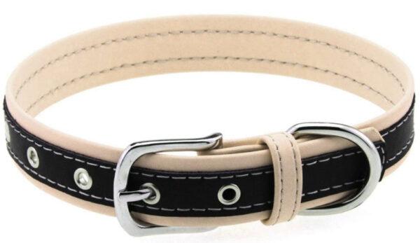 Collar bicolor Simili marfil contrastado