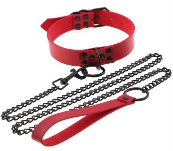 Collar Punk Rojo-Generique (Fun Distri) EAN: 3662811346639