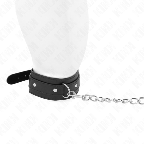 KINK - COLLAR CON CORREA 65 CM 1 ANILLO AJUSTABLE 38-49 CM X 5 CM-KINK COLLAR & GAG (Dreamlove) EAN: 8435565941437 - Imagen 3