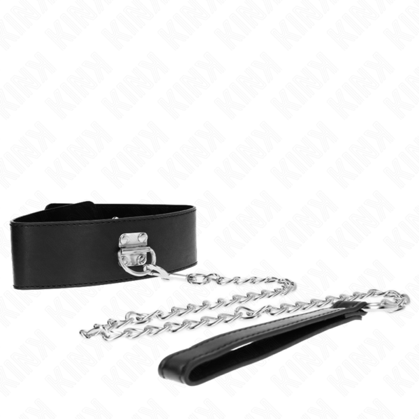 KINK - COLLAR CON CORREA 65 CM MODELO BÁSICO MODELO 2-KINK COLLAR & GAG (Dreamlove) EAN: 8435565941628