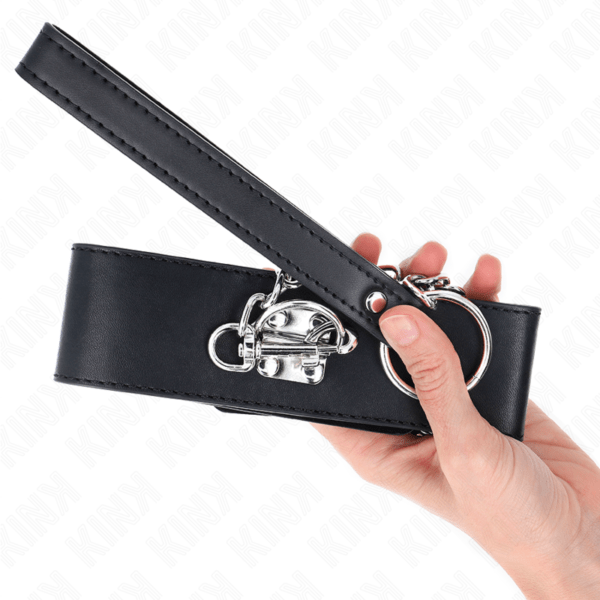 KINK - COLLAR CON CORREA 65 CM MODELO BÁSICO MODELO 2-KINK COLLAR & GAG (Dreamlove) EAN: 8435565941628 - Imagen 5