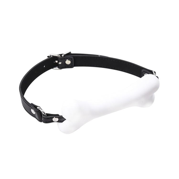 Baillon SM White Bone-Kinky Puppy (Fun Distri) EAN: 3662811042050 - Imagen 2