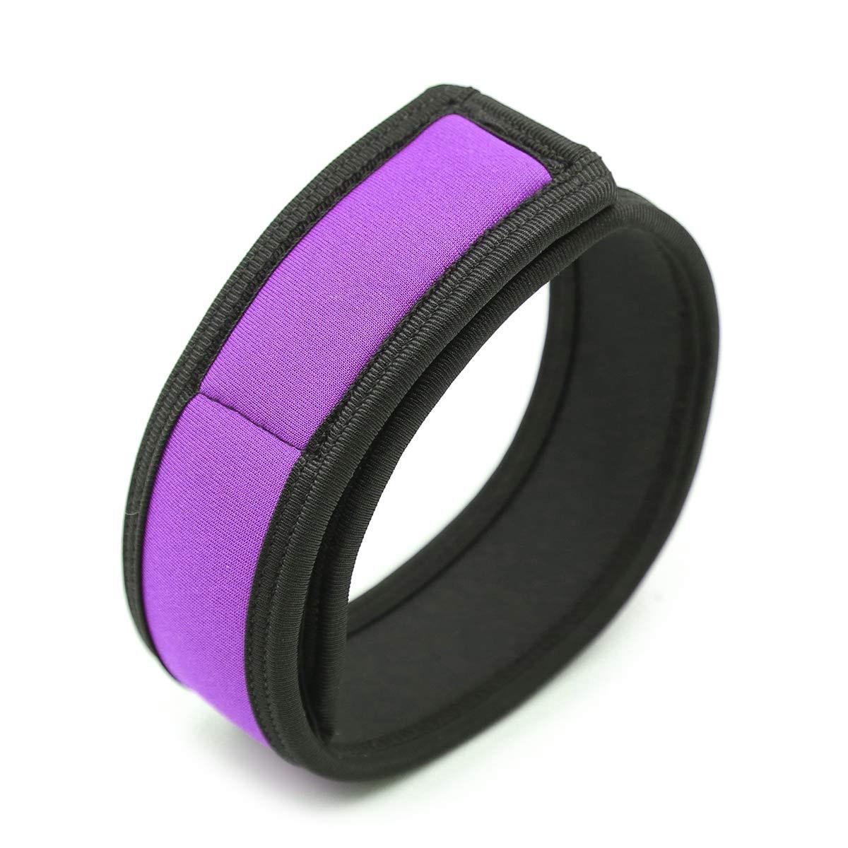 Brazaletes de neopreno morados - Imagen 3