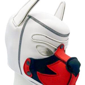 Capucha de neopreno Puppy Fox Blanco-Rojo