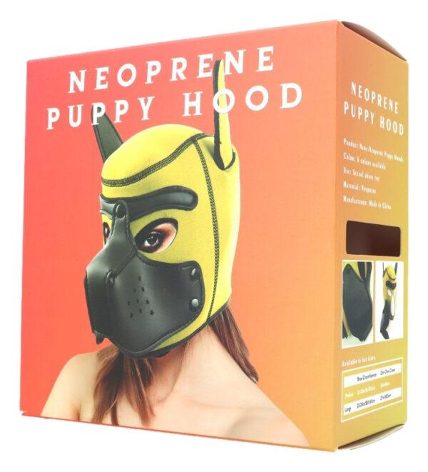 Capucha de neopreno Puppy Fox Azul-Blanco - Imagen 2