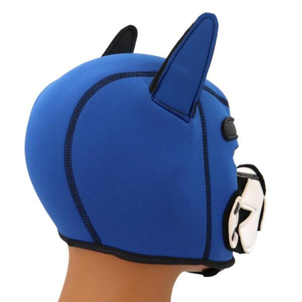 Capucha de neopreno Puppy Fox Azul-Blanco - Imagen 4