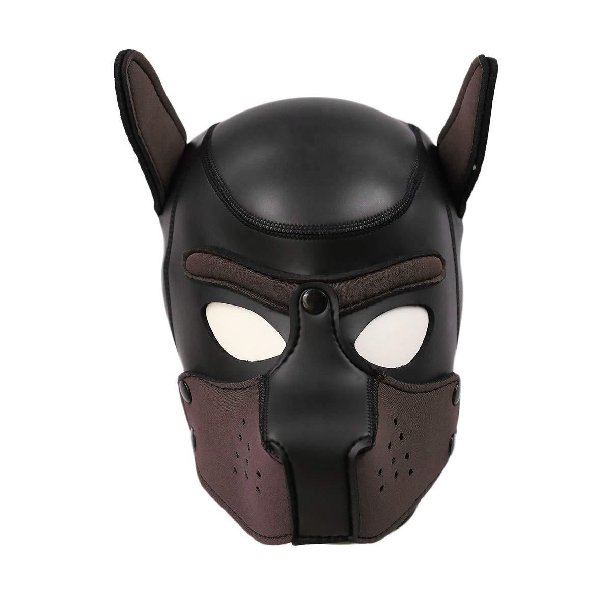 Neoprene Puppy Hoods COFFEE-Kinky Puppy (Fun Distri) EAN: 4250608886513 - Imagen 5