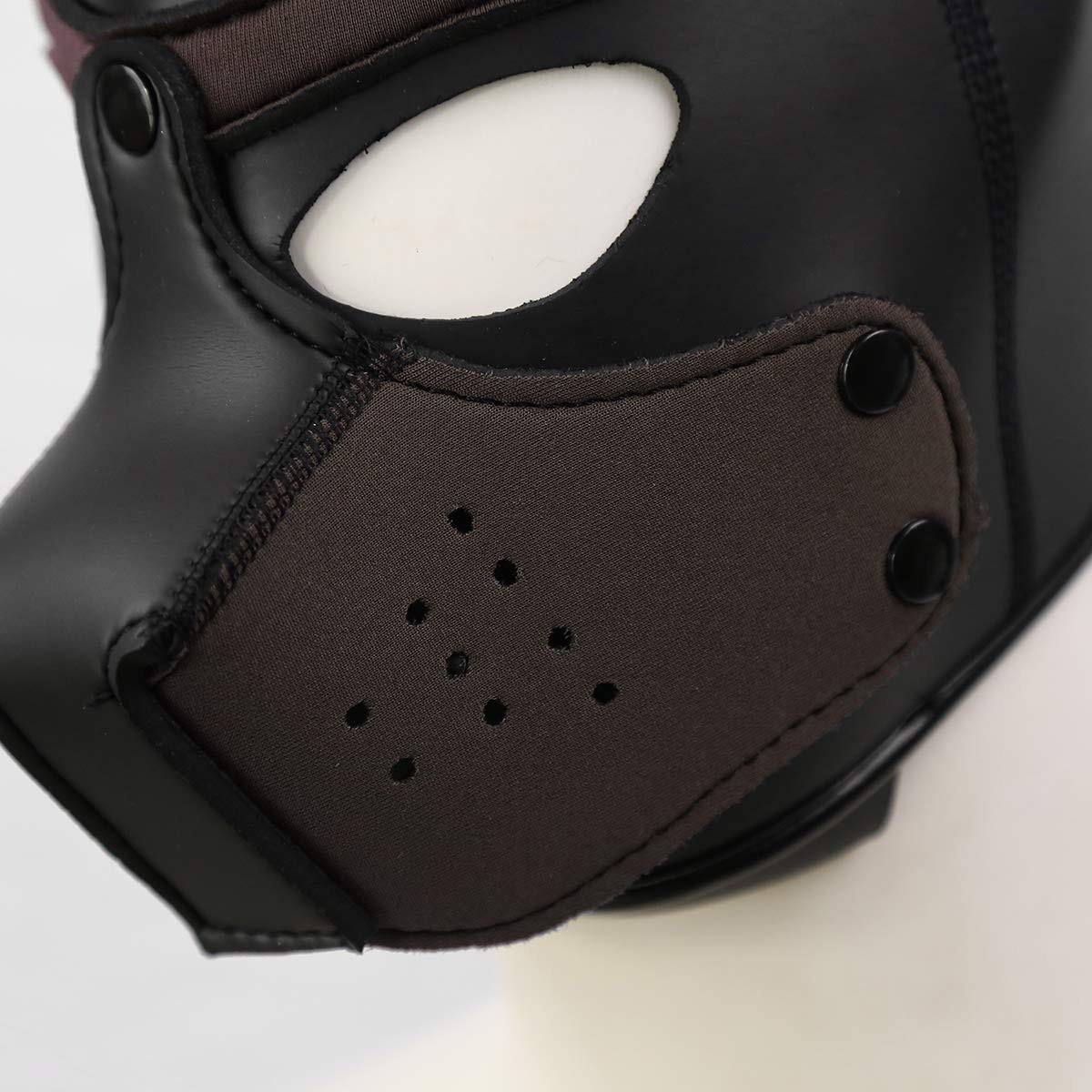 Neoprene Puppy Hoods COFFEE-Kinky Puppy (Fun Distri) EAN: 4250608886513 - Imagen 6