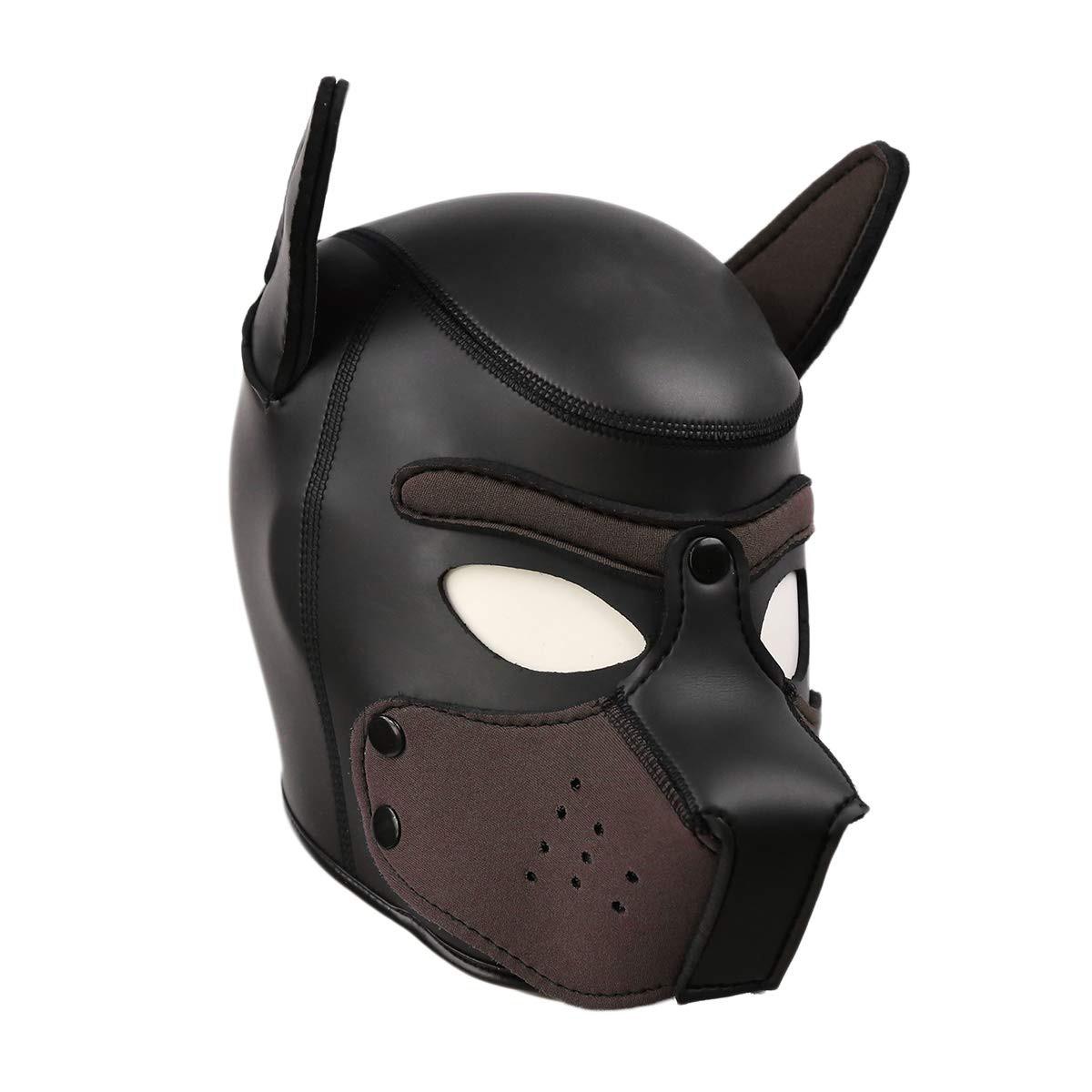Neoprene Puppy Hoods COFFEE-Kinky Puppy (Fun Distri) EAN: 4250608886513