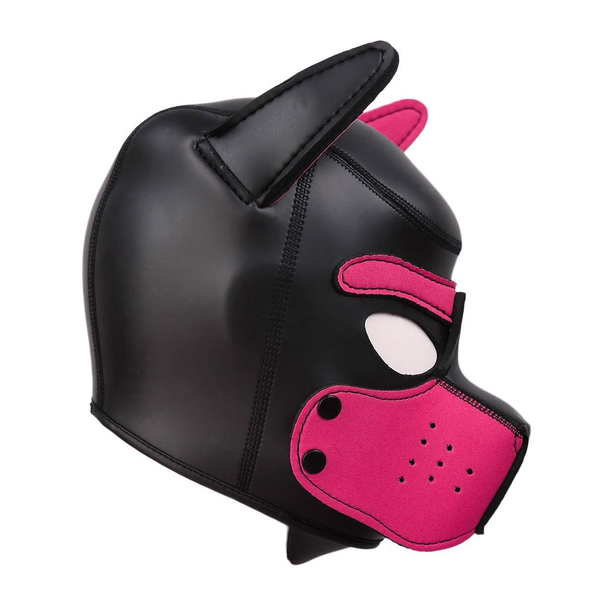 Neoprene Puppy Hoods PINK-Kinky Puppy (Fun Distri) EAN: 4250608886490 - Imagen 3