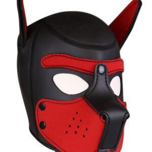 PUPPY Capucha de neopreno roja-Kinky Puppy (Fun Distri) EAN: 3662811086511