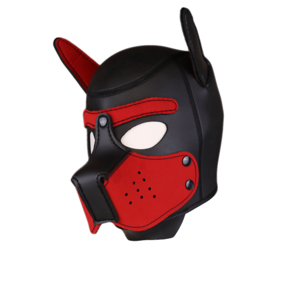 PUPPY Capucha de neopreno roja-Kinky Puppy (Fun Distri) EAN: 3662811086511 - Imagen 3