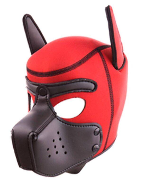 PUPPY Capucha de neopreno rojo-negro-Kinky Puppy (Fun Distri) EAN: 4250608890923 - Imagen 2
