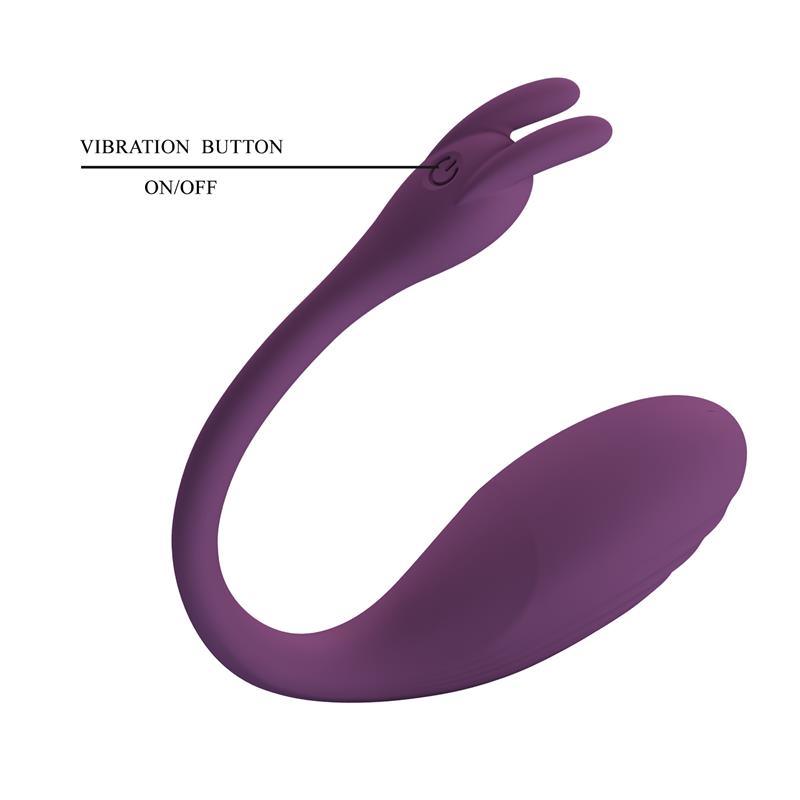 Catalina Huevo Vibrador con APP Púrpura-PRETTYLOVE (LoveCherry) EAN: 6959532335620 - Imagen 18