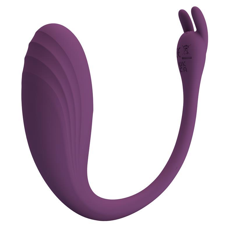 Catalina Huevo Vibrador con APP Púrpura-PRETTYLOVE (LoveCherry) EAN: 6959532335620 - Imagen 3