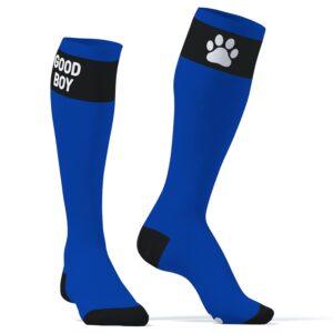 Calcetines altos Big Good Boy Azul-Kinky Puppy Socks (Fun Distri) EAN: 3662811353712