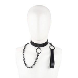 Collar con Correa Negro-LATETOBED BDSM LINE (LoveCherry) EAN: 8436583794814.0