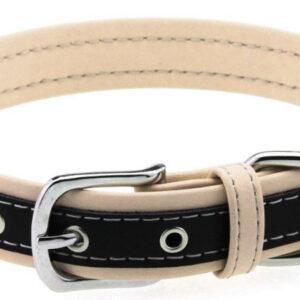 Collar bicolor Simili marfil contrastado