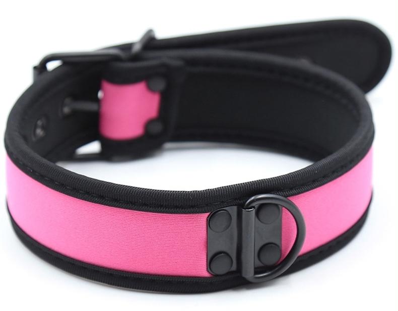 Collar de neopreno rosa Simply Puppy
