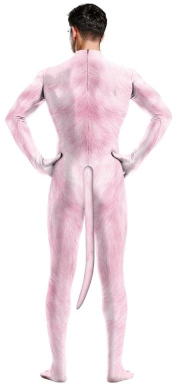 Traje Cosplay Perro Rosa - Imagen 3