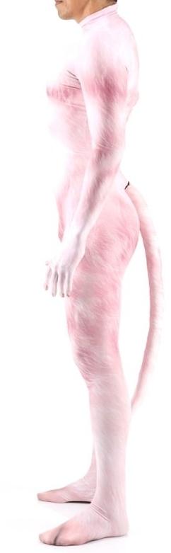 Traje Cosplay Perro Rosa - Imagen 7