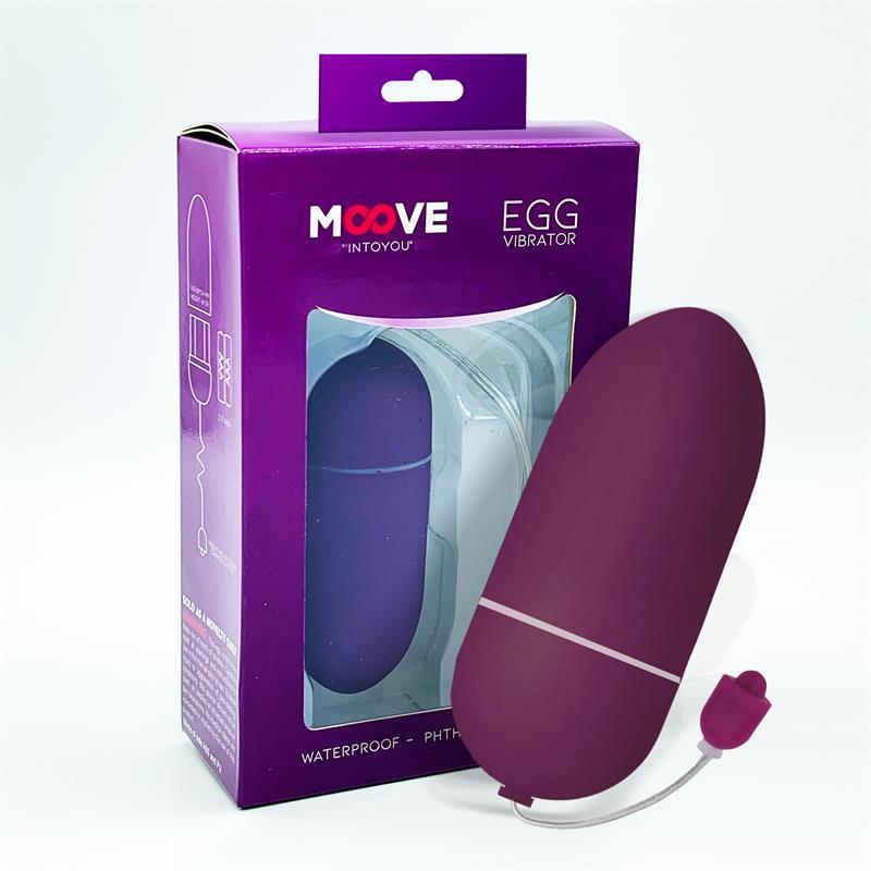 Huevo Vibrador 10 Funciones Dark Purple-MOOVE (LoveCherry) EAN: 8436583790649.0