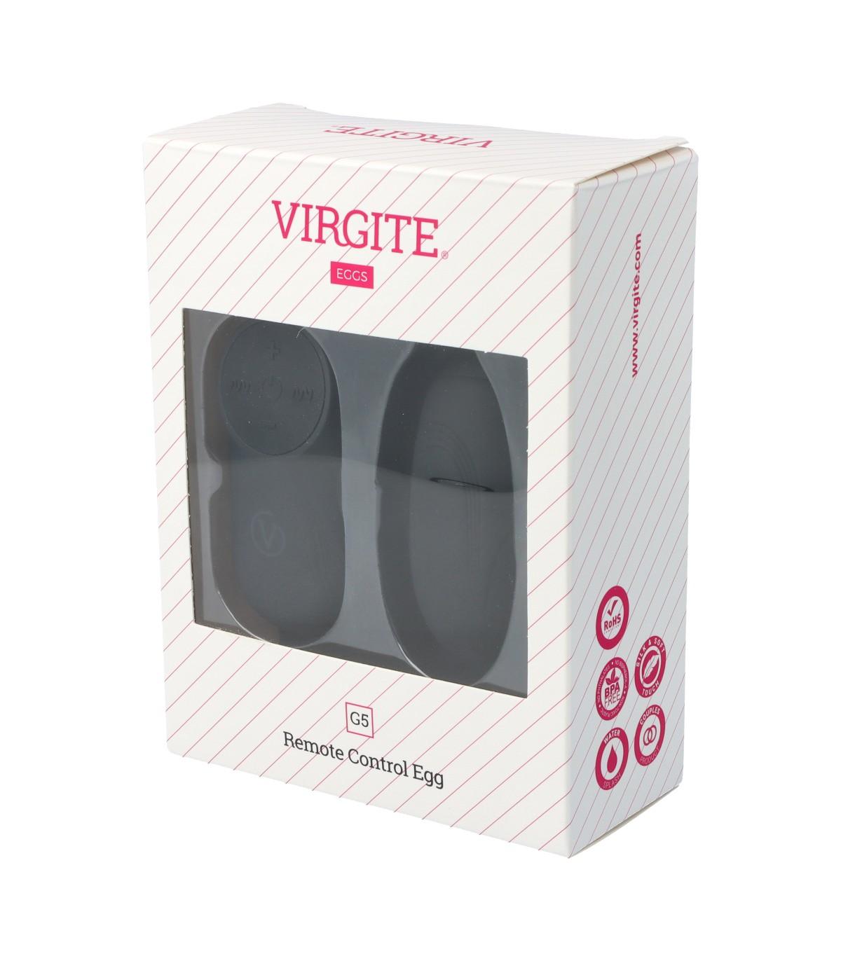 HUEVO VIBRADOR G5 RECARGABLE NEGRO - Imagen 6