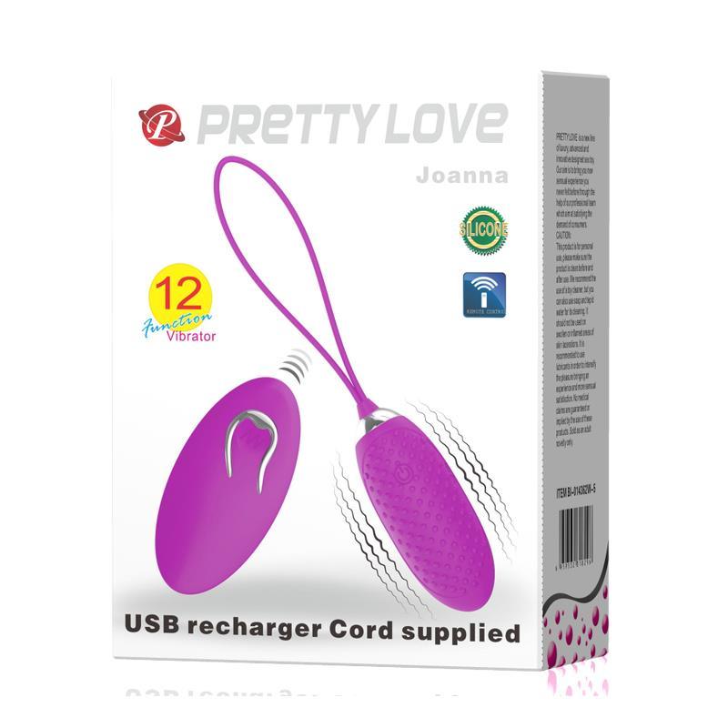 Huevo Vibrador Joanna USB Purpura-PRETTYLOVE (LoveCherry) EAN: 6959532318296.0 - Imagen 8